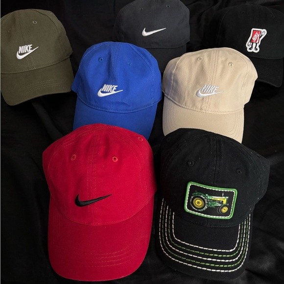 Nike and John Deere Baseball Caps Collection